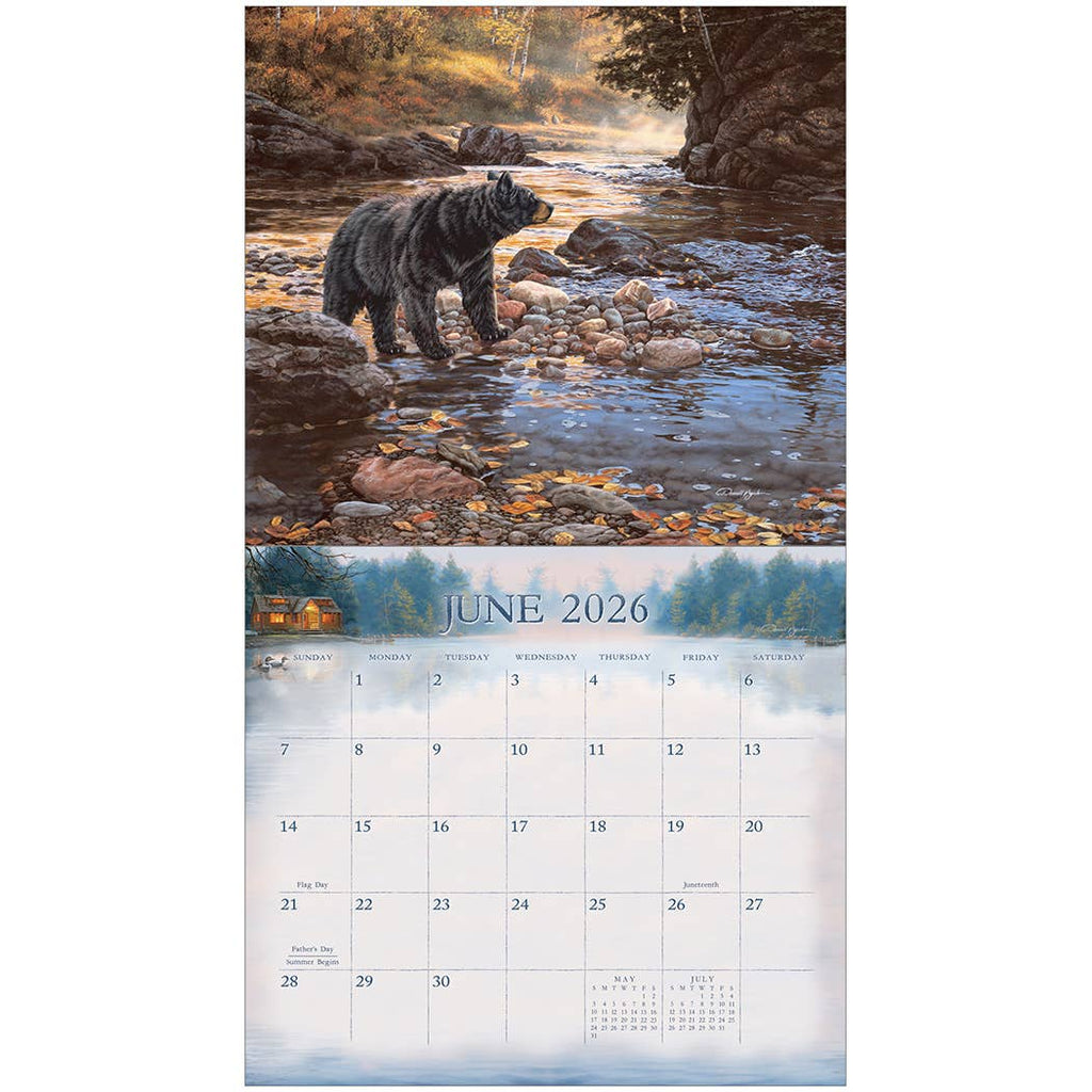 The Legacy Cabin View 2026 Wall Calendar