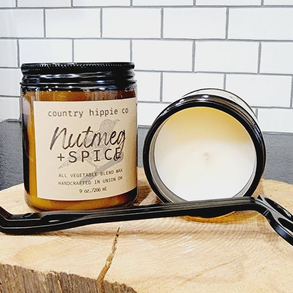 Nutmeg + Spice Apothecary-Inspired Candle