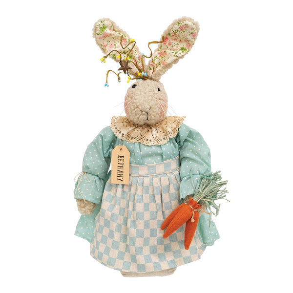 Bethany Large Bunny Doll with Carrots