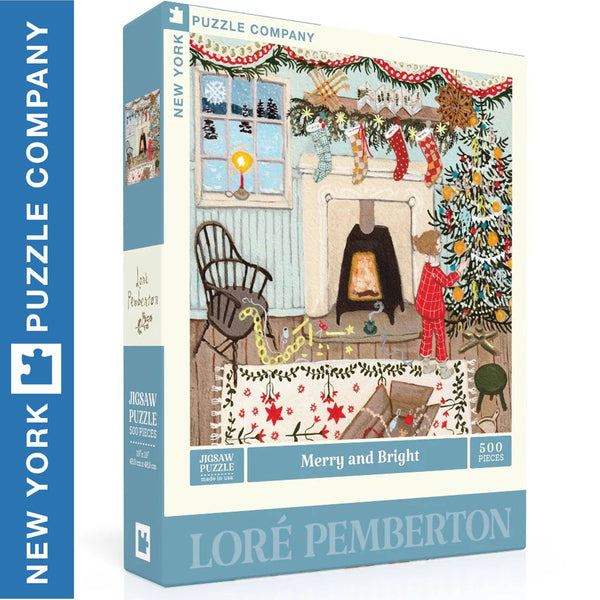 Merry and Bright 500 Piece Jigsaw Puzzle