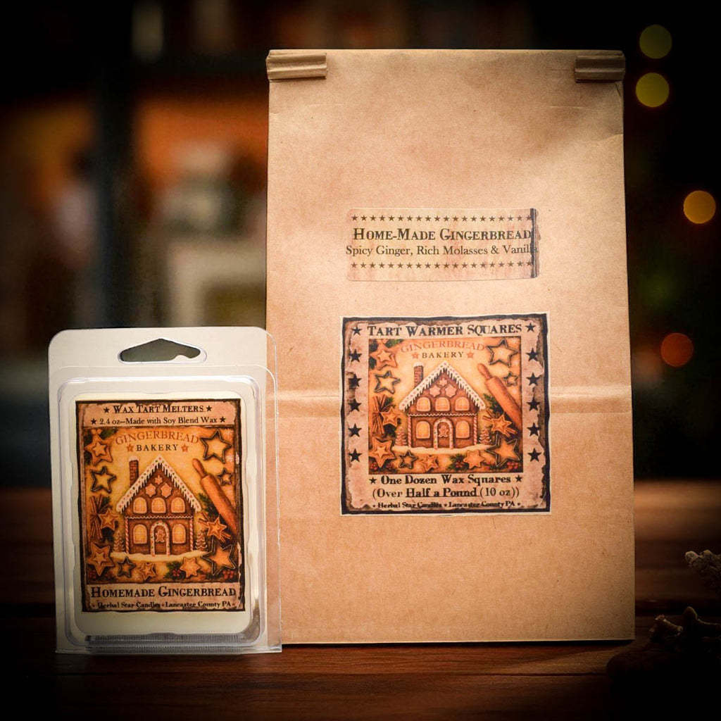 Homemade Gingerbread Soy Star Wax Melts