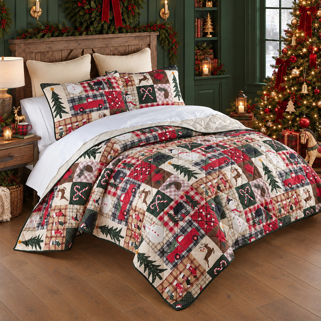 Holiday Dream Lightweight Quilt Set