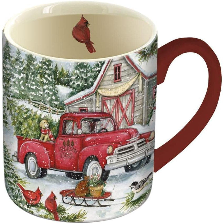 Lang Holiday Truck Mug & Box Set by Susan Winget
