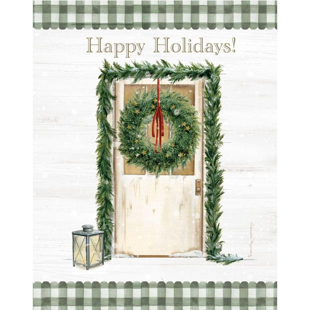 Lang Happy Holidays Festive Door Boxed Christmas Cards