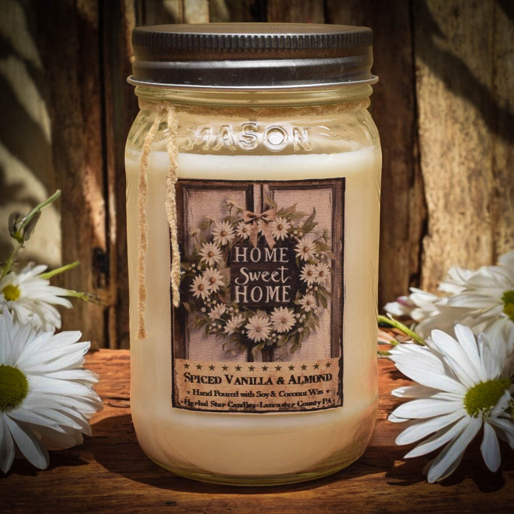 Home Sweet Home Soy Mason Jar Candle