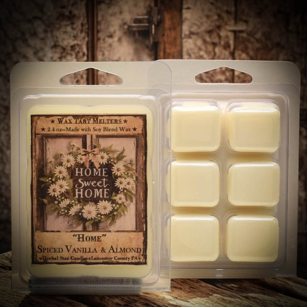 Home Sweet Home Soy Mini Wax Melts with Vanilla & Almond