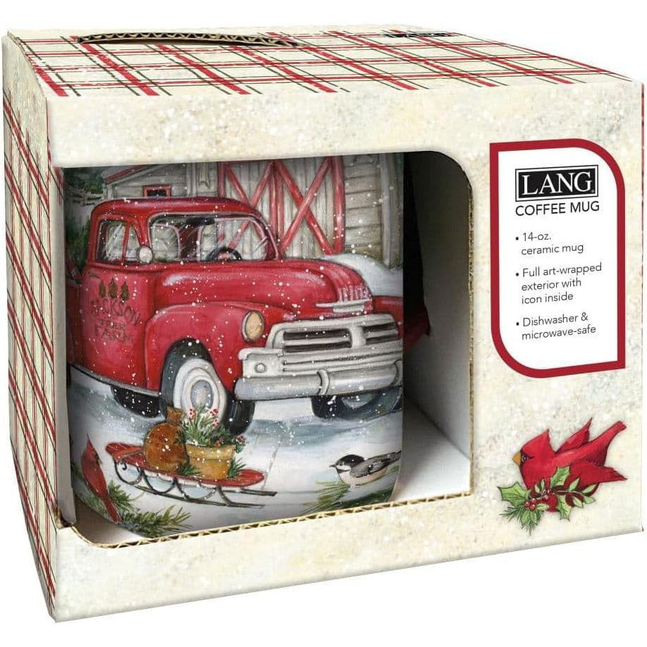 Lang Holiday Truck Mug & Box Set by Susan Winget
