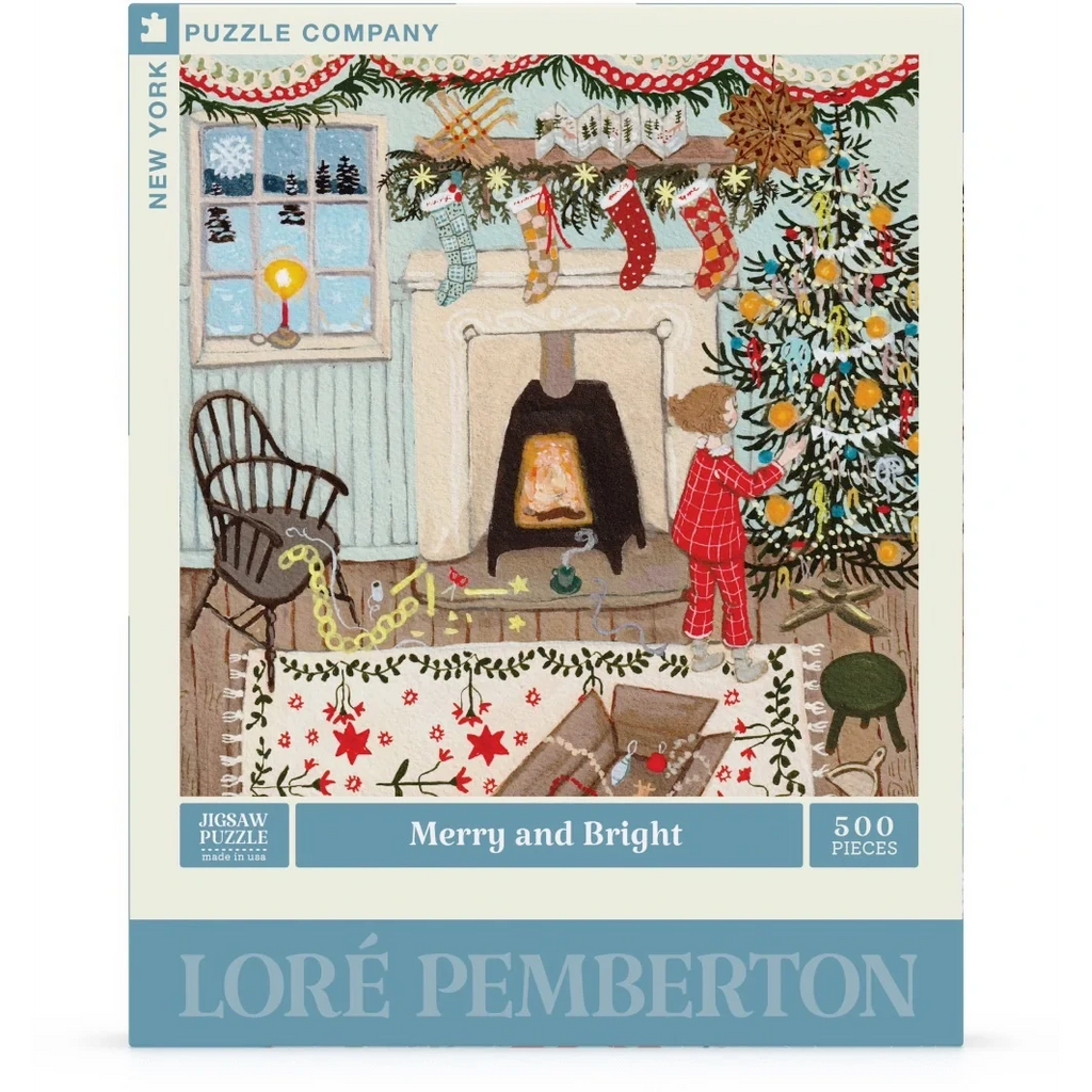 Merry and Bright 500 Piece Jigsaw Puzzle