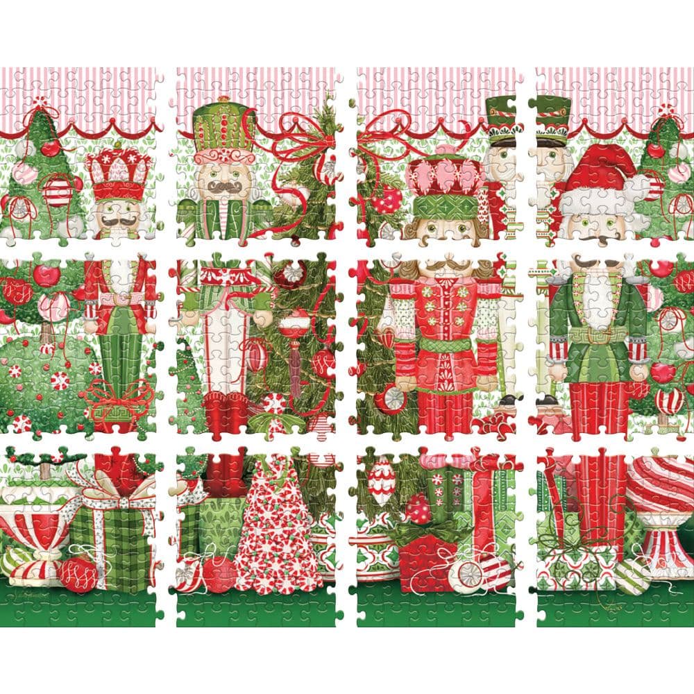 LANG Merry Nutcrackers Christmas Countdown Puzzle