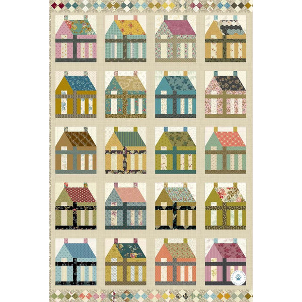 Patchwork House Kitchen Towel