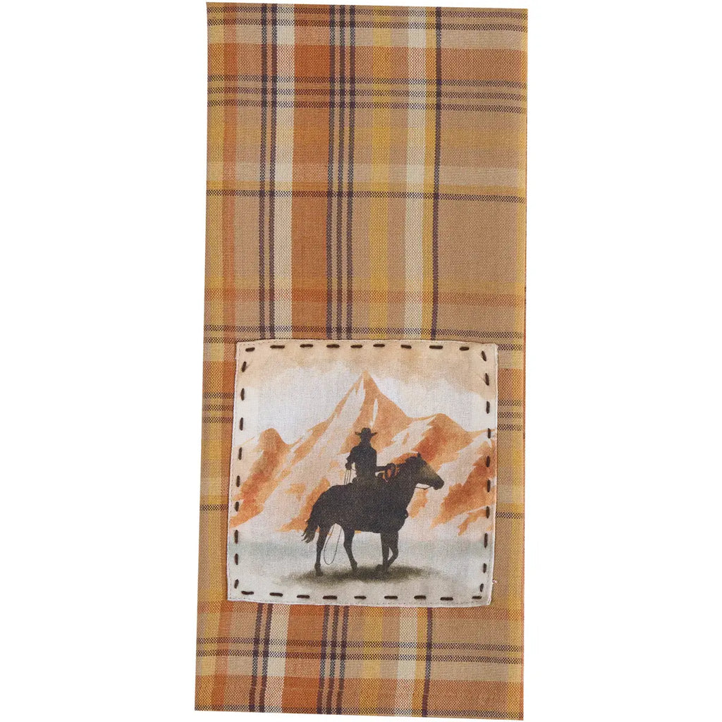 Cactus Creek Plaid Towel