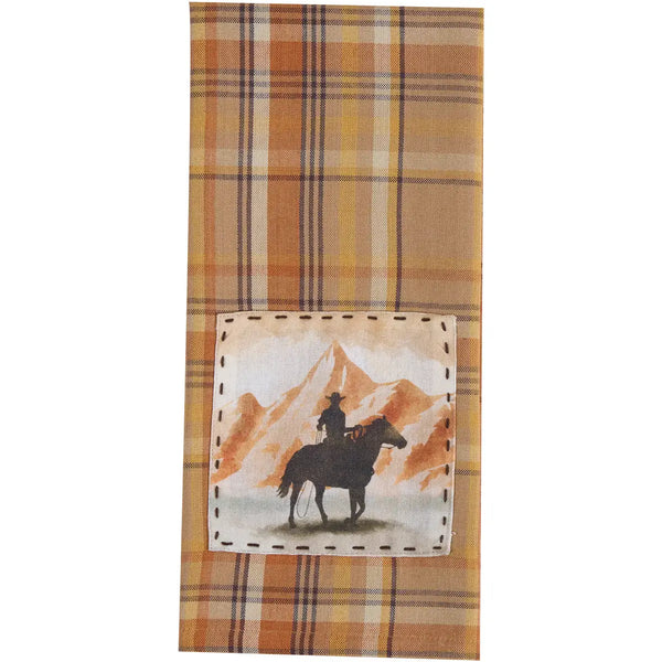 Cactus Creek Plaid Towel