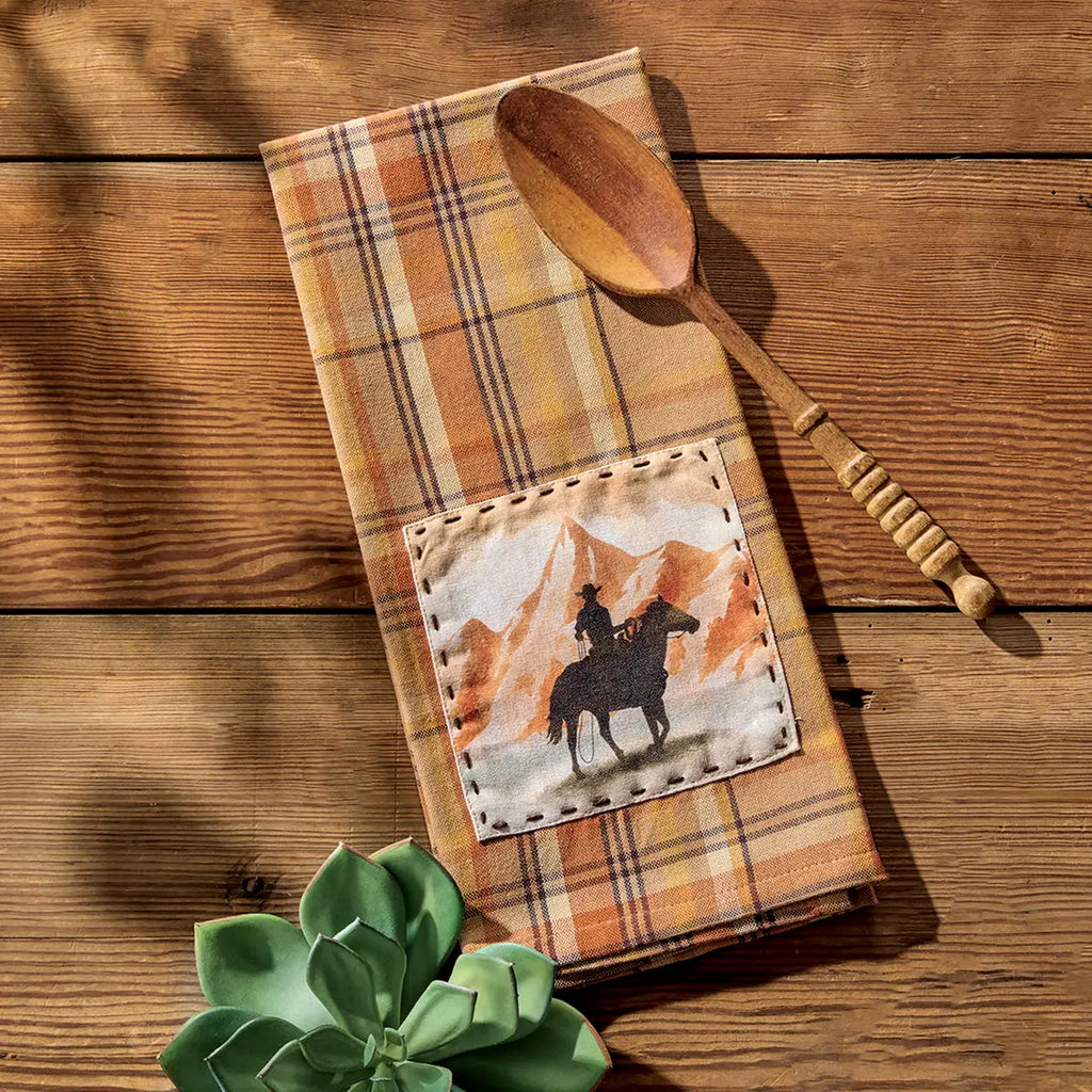 Cactus Creek Plaid Towel