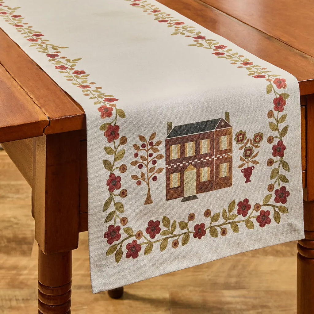 Cotswold Folk Table Runner