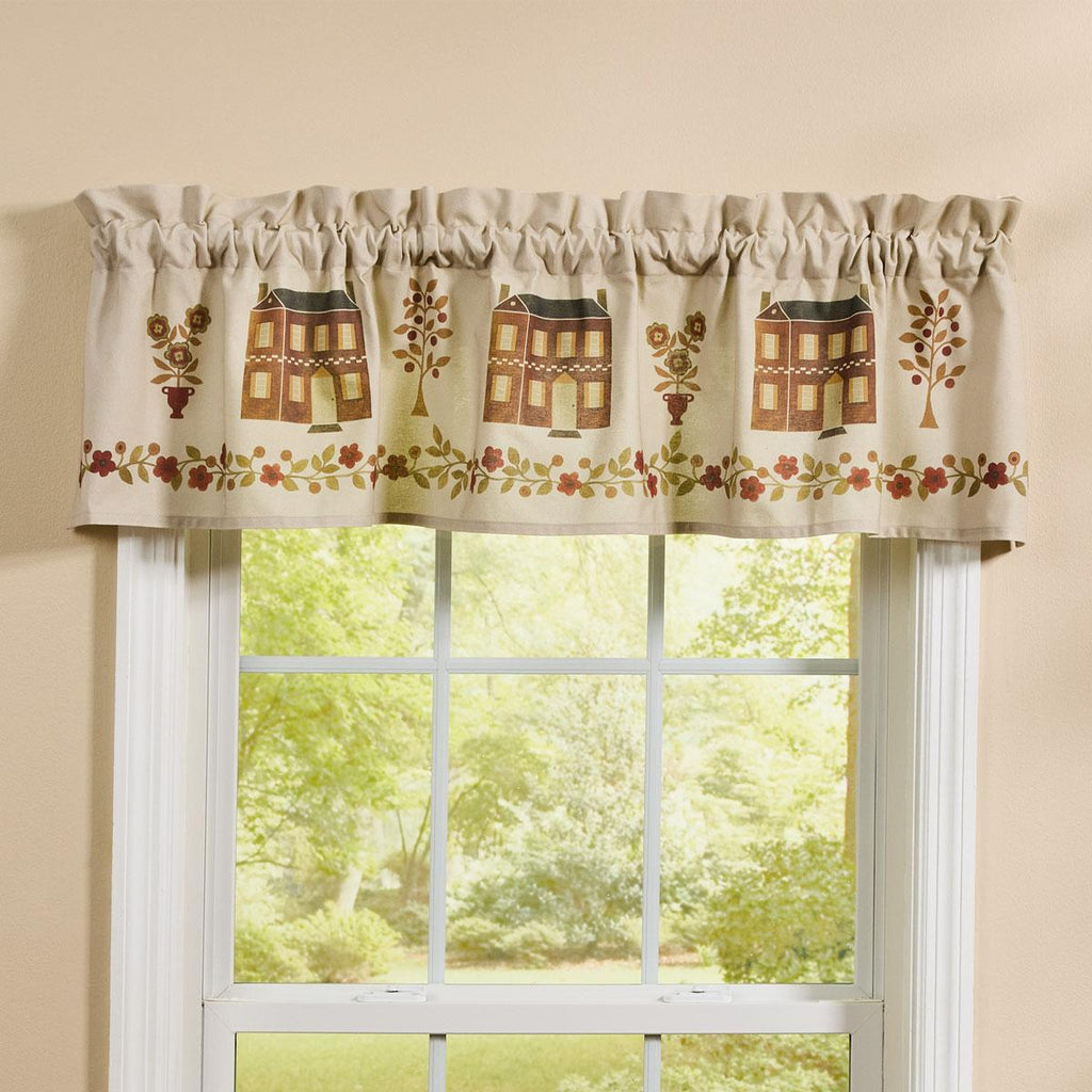 Cotswold Folk Art Window Valance