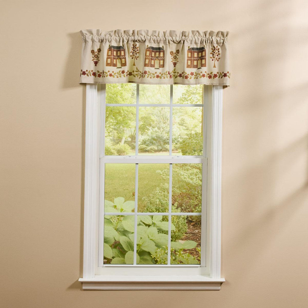 Cotswold Folk Art Window Valance