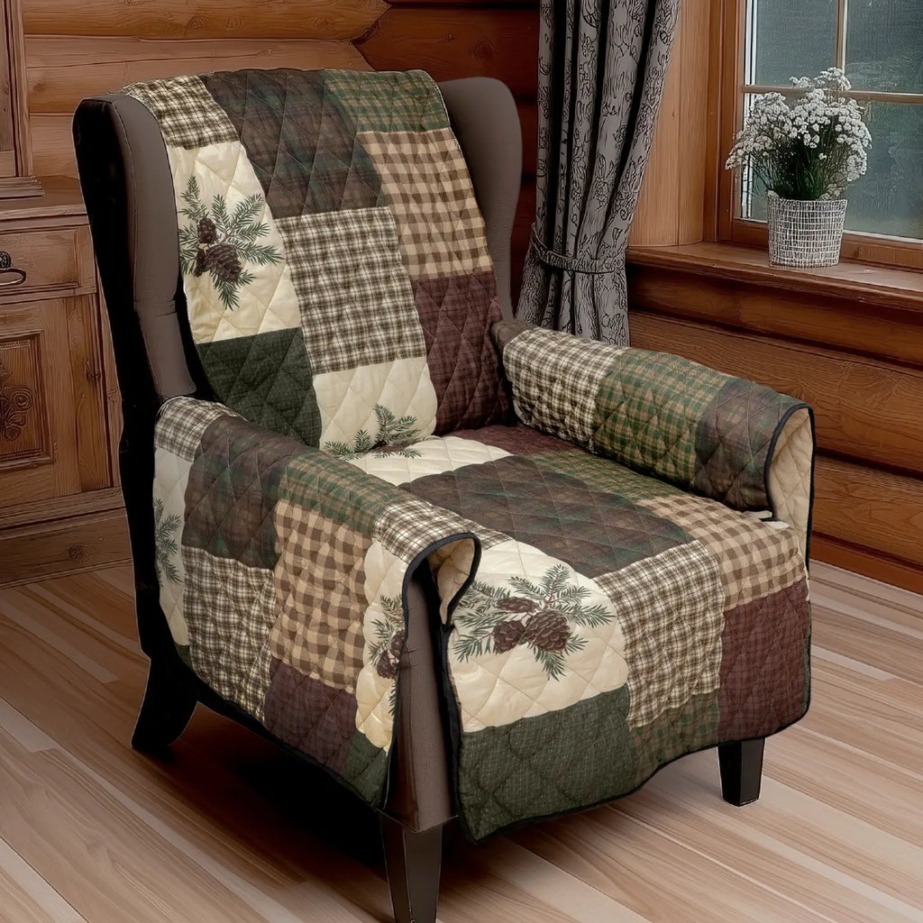 Pine Panels Chair Cover