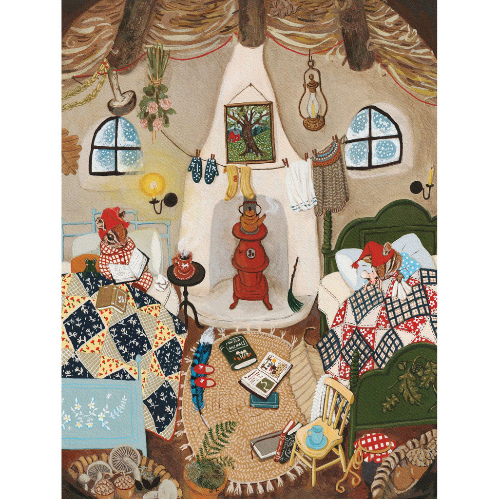 Stay Cozy 1000 Piece Jigsaw Puzzle by Loré Pemberton