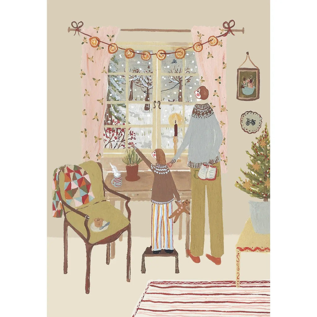 The First Snowfall Card - Olde Glory