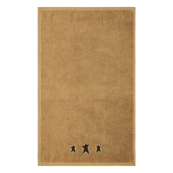 Black Primitive Stars Hand Towel