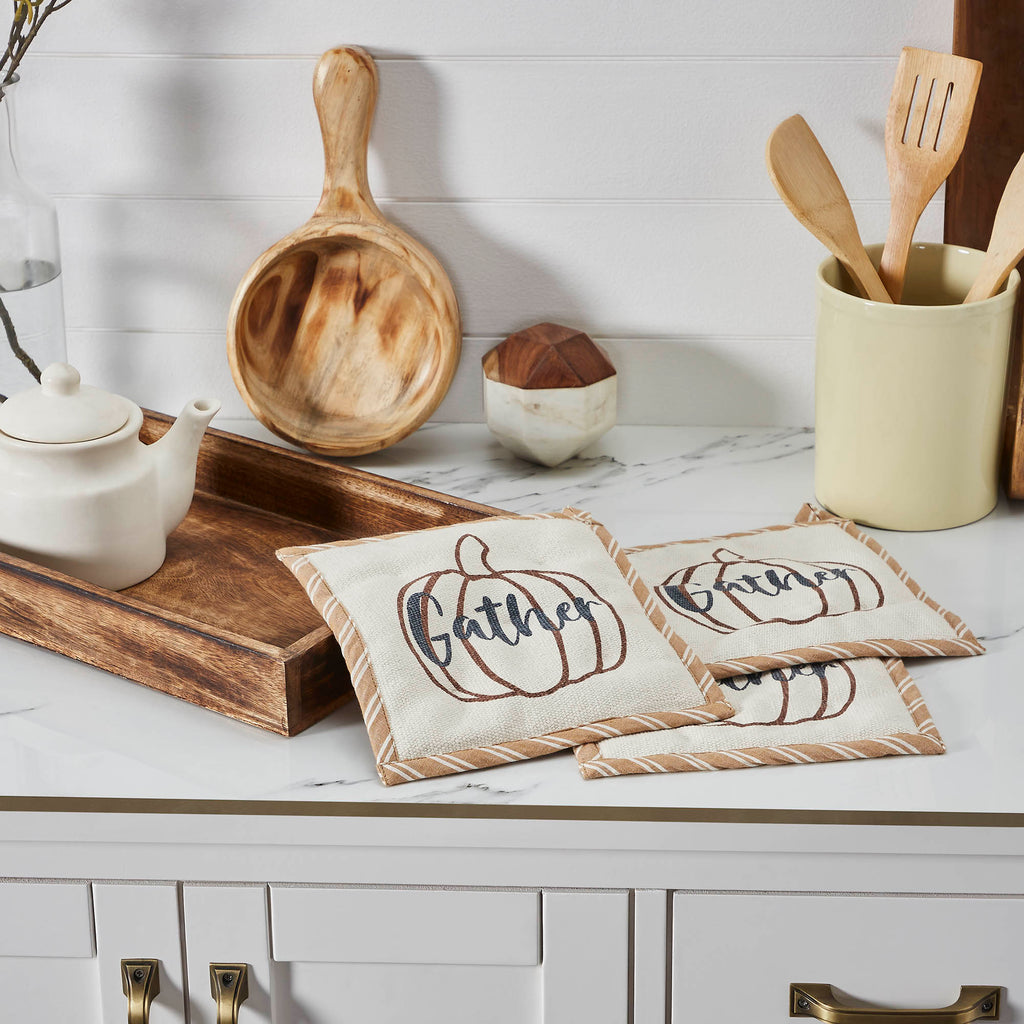 Gather Pumpkin Trivet