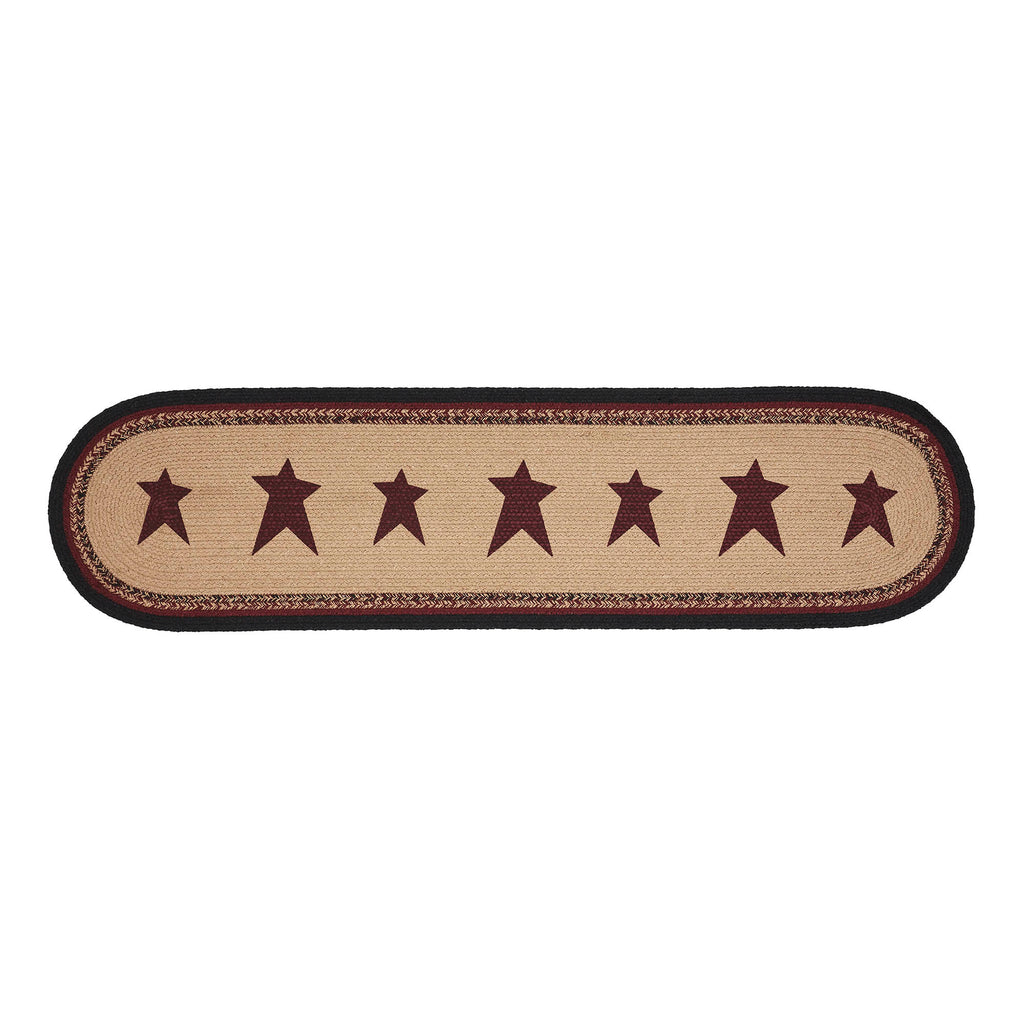 Connell Stars Braided Table Runner