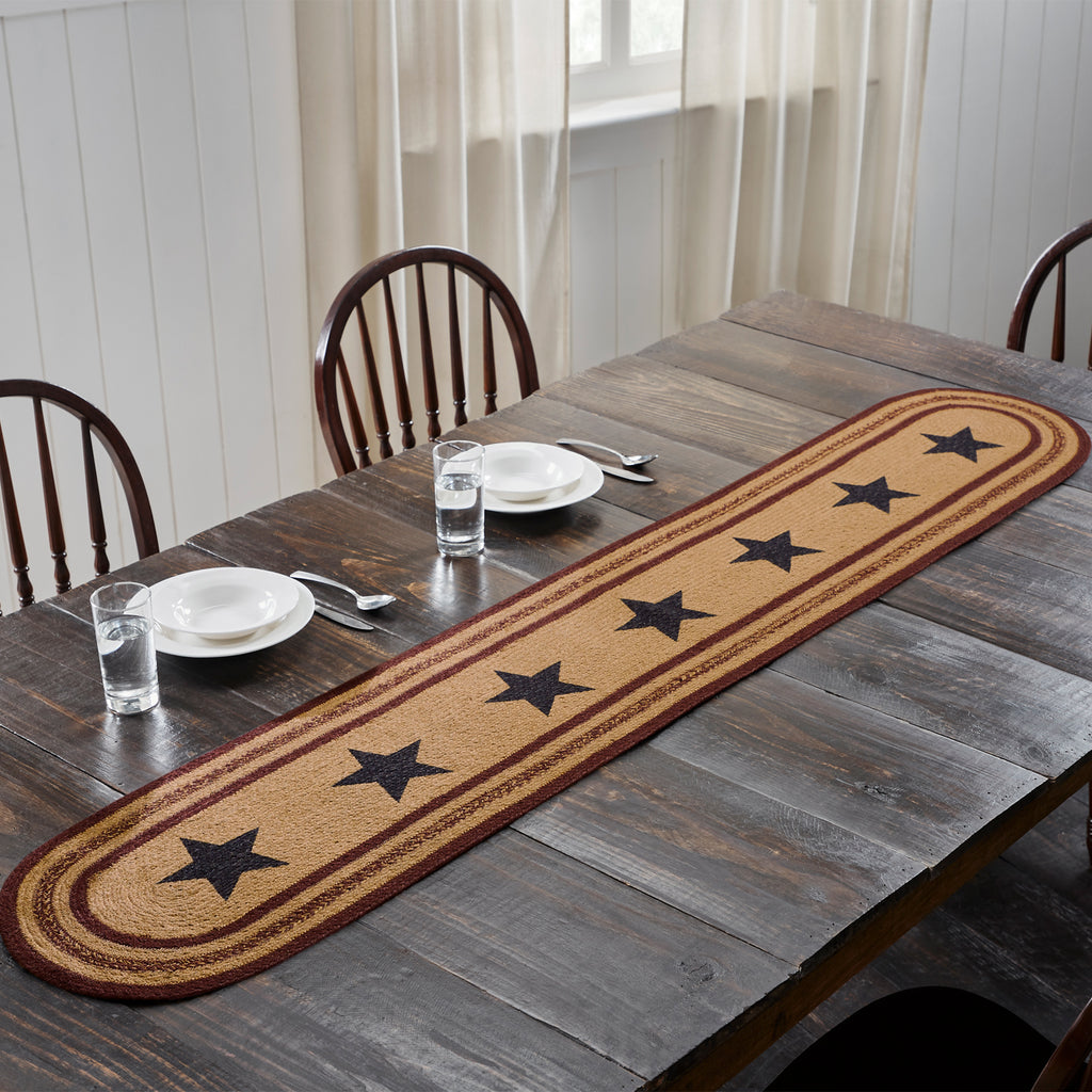 Potomac Stars Braided Table Runner