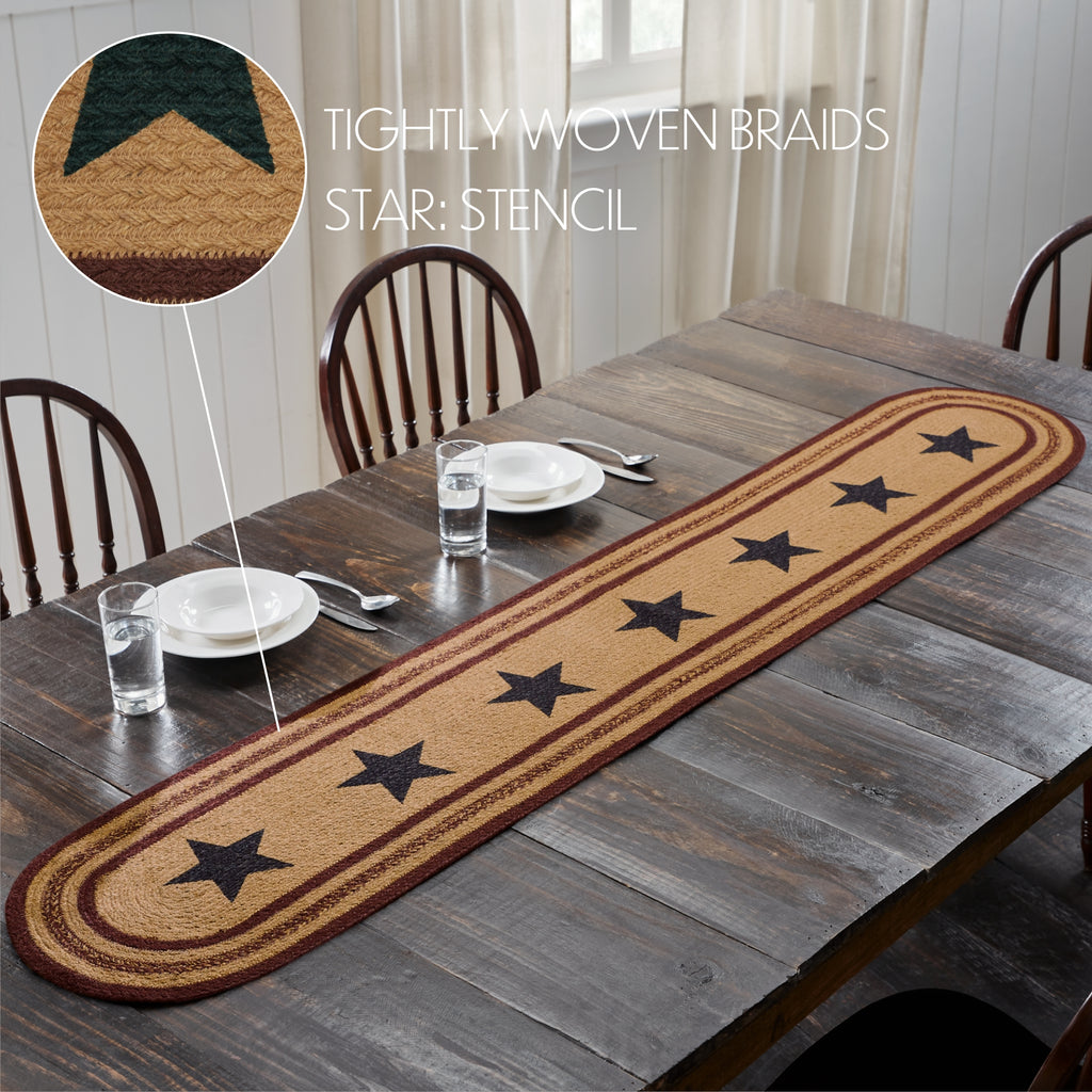 Potomac Stars Braided Table Runner