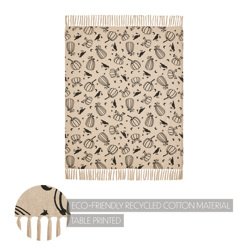 Harvest Farmhouse Woven Throw