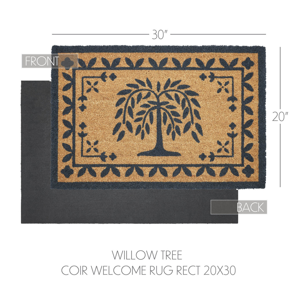 Willow Tree Coir Doormat