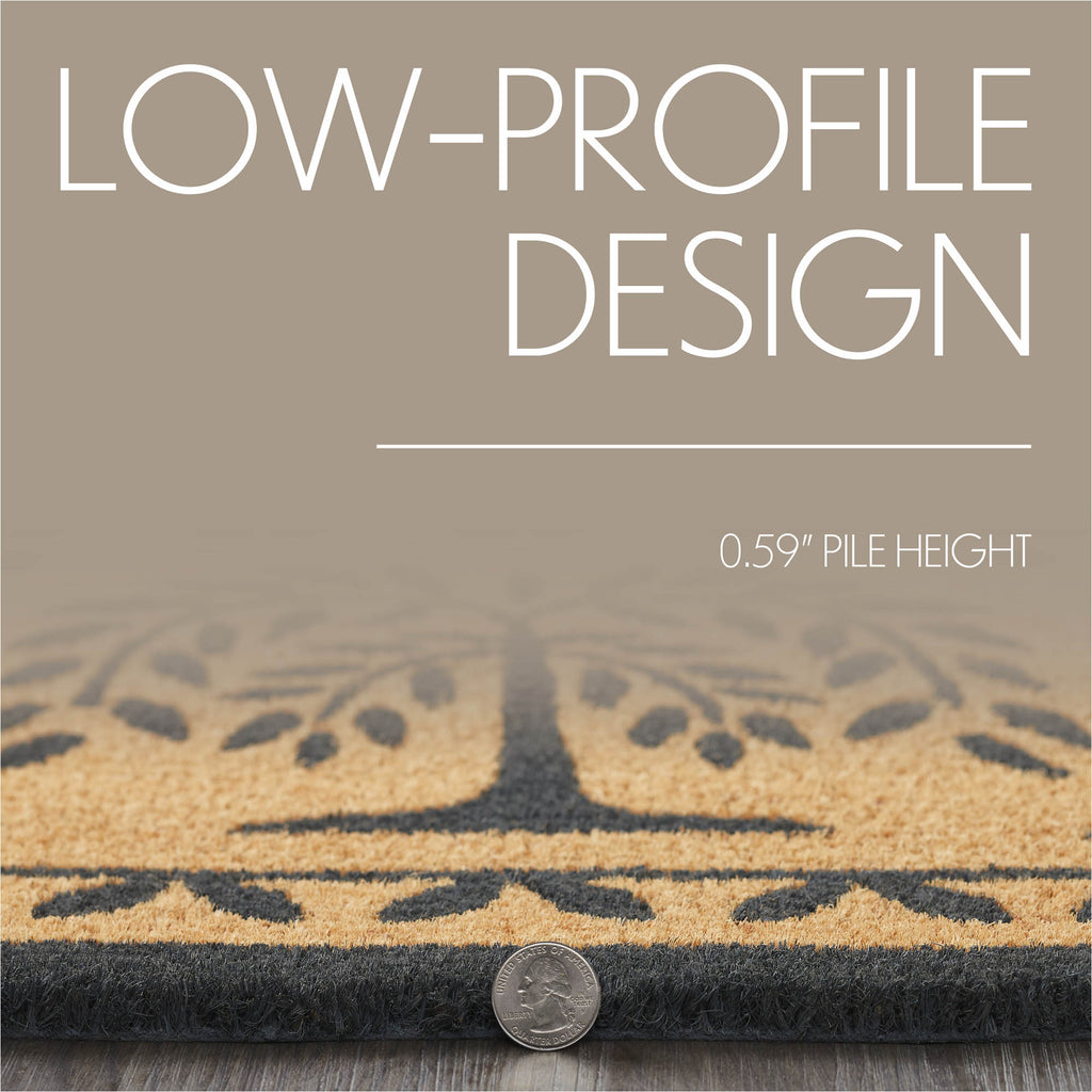 Willow Tree Coir Doormat