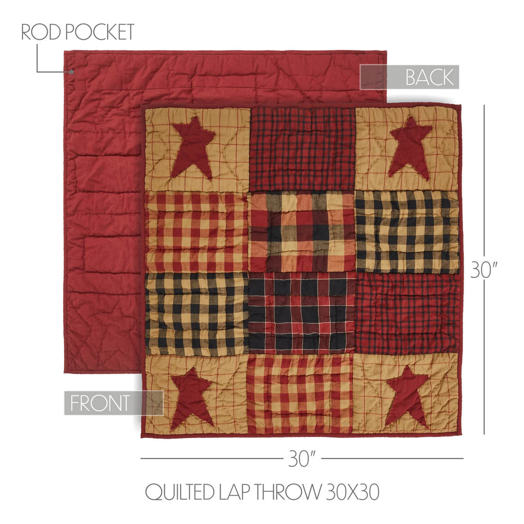 Connell Small Quilted Lap Throw