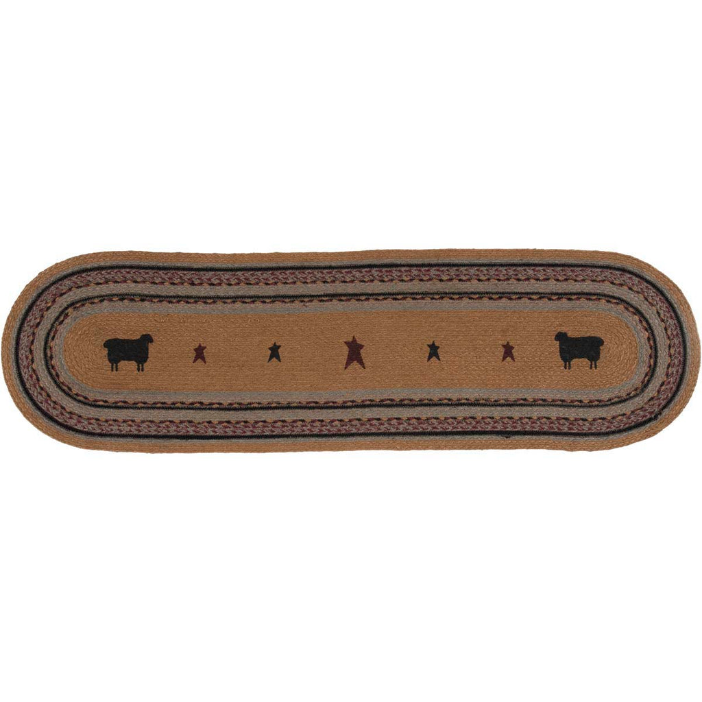 Heritage Farms Sheep Jute Table Runner