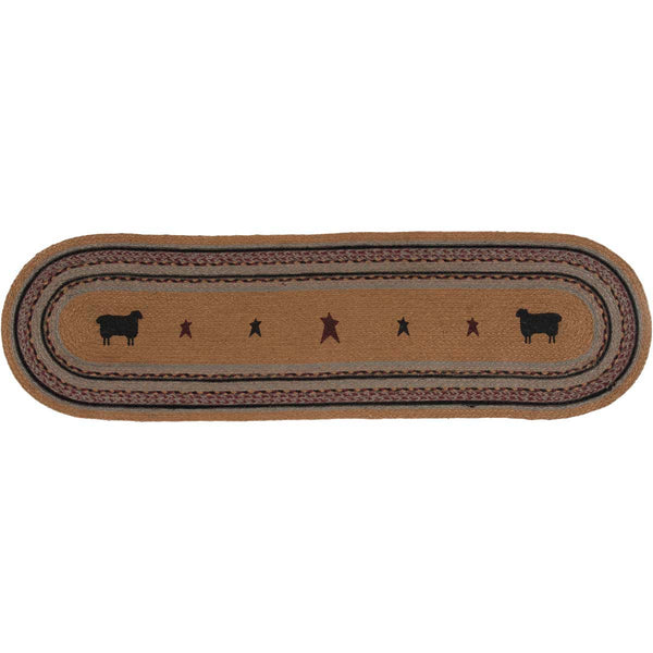 Heritage Farms Sheep Jute Table Runner