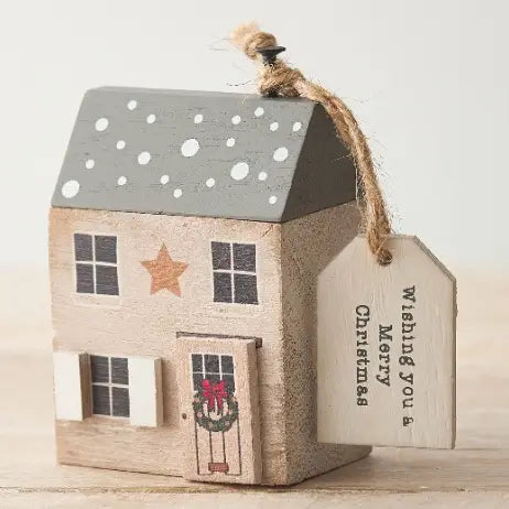 Merry Christmas Wooden House