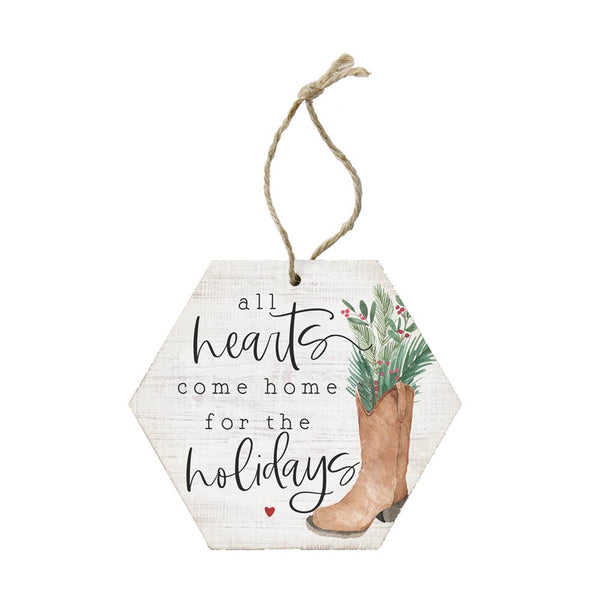 All Hearts Come Home Western Ornament - Olde Glory