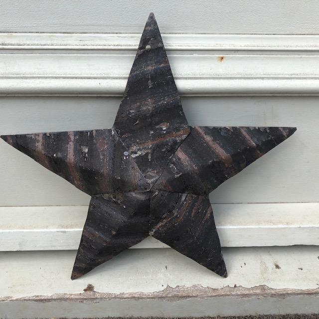 Black Amish Barn Star - Olde Glory