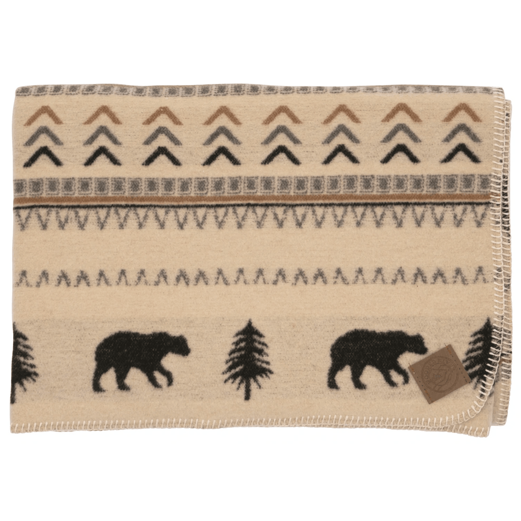 Boulder Soft Wool Blend American Throw - Olde Glory