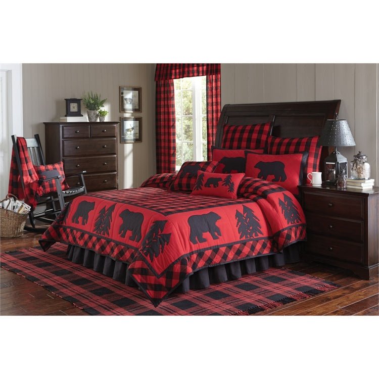 Buffalo Check Quilted Sham - Olde Glory