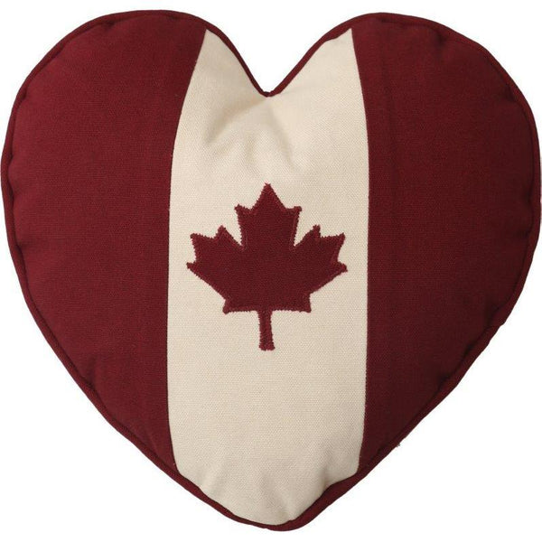 Canadian Flag Heart Cushion - Olde Glory