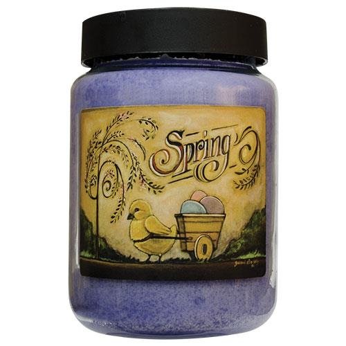 Chick and Wagon Lilac Candle - Olde Glory