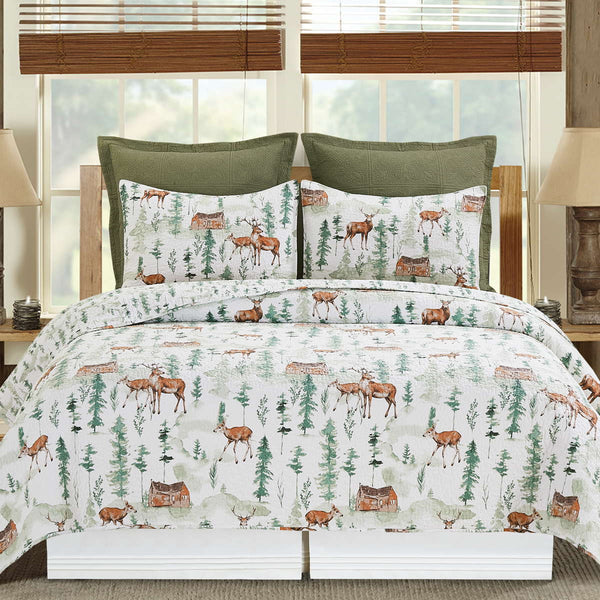 Christopher Forest Quilt and Shams Set - Olde Glory