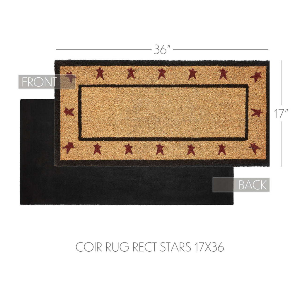 Connell Stars Coir Doormat - Olde Glory