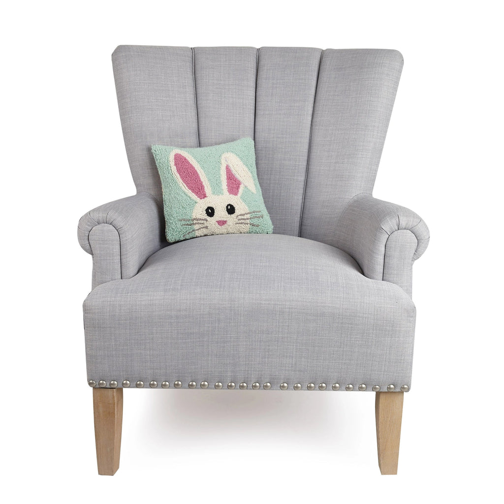 Easter Bunny Hooked Cushion - Olde Glory