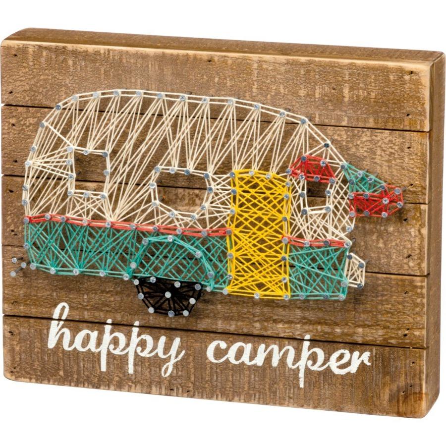 Happy Camper String Art Sign - Olde Glory
