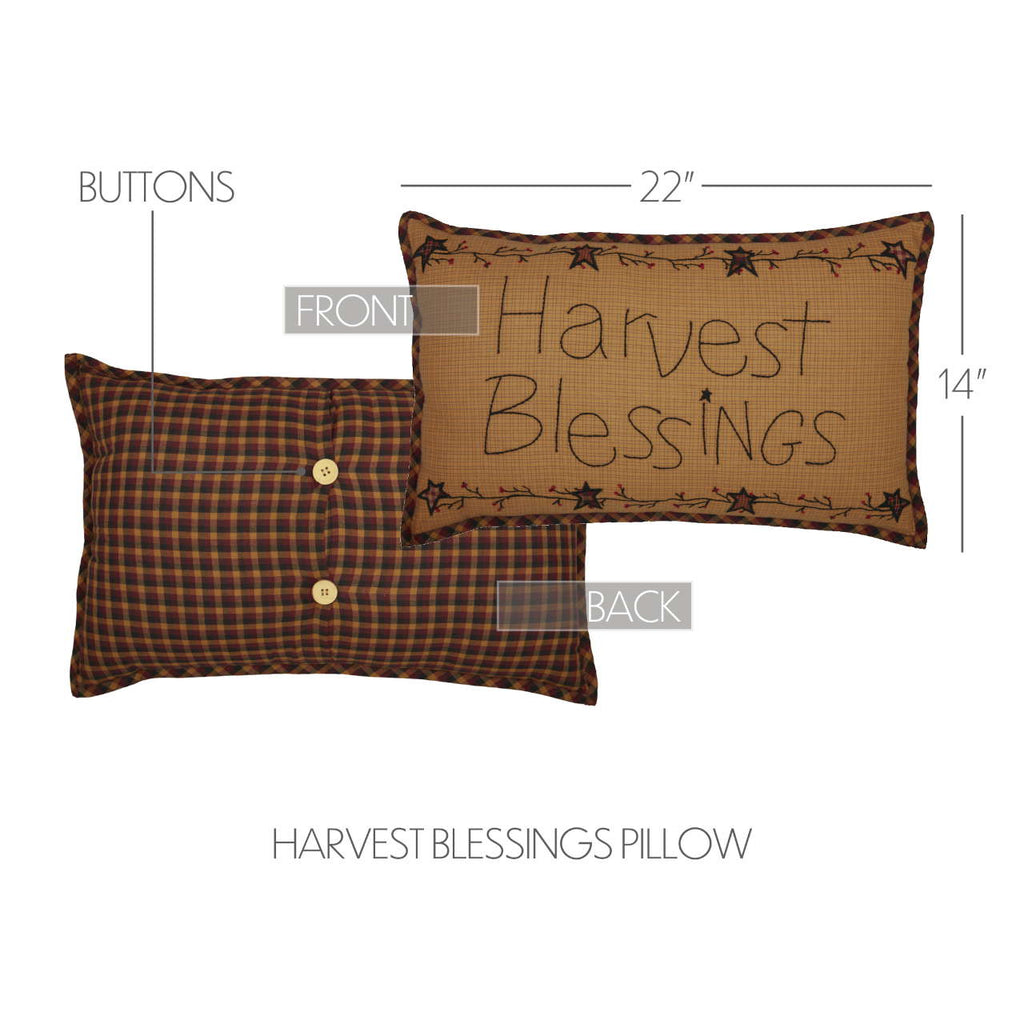 Harvest Blessings Cushion - Olde Glory