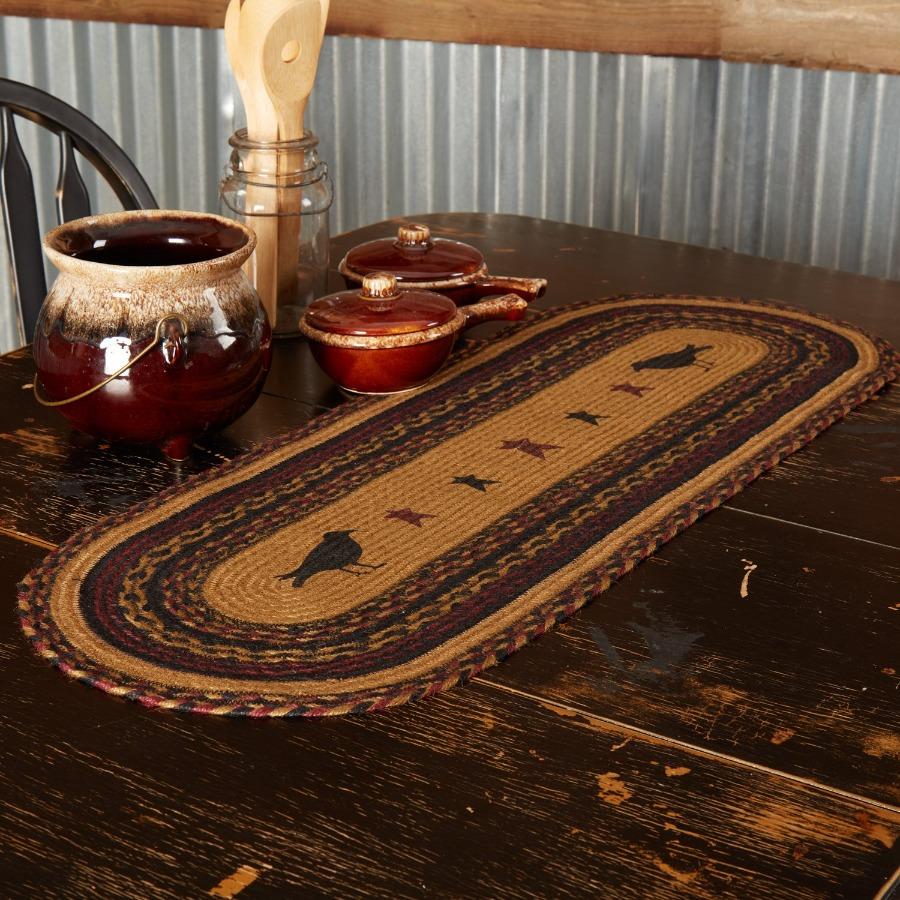 Heritage Farms Crow Jute Table Runner - Olde Glory