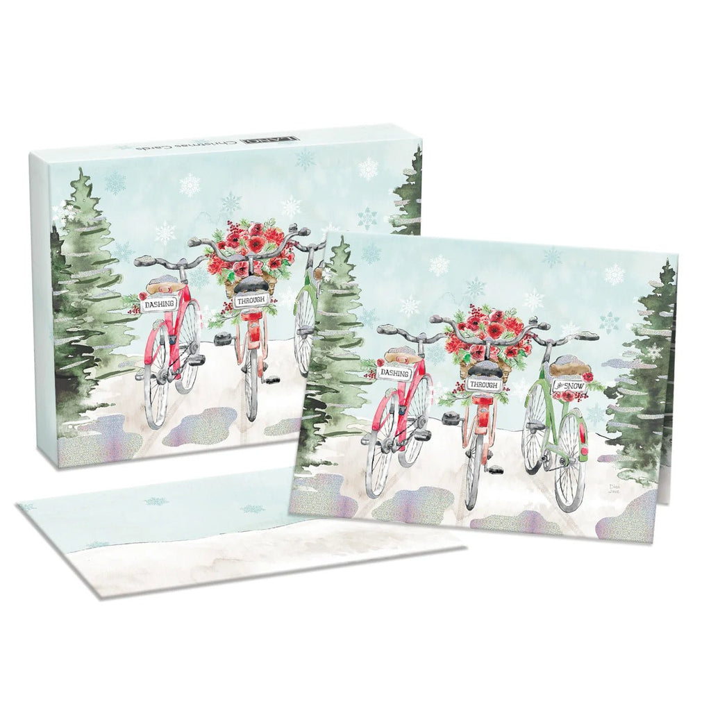 LANG Dashing Through the Snow Boxed Cards - Olde Glory