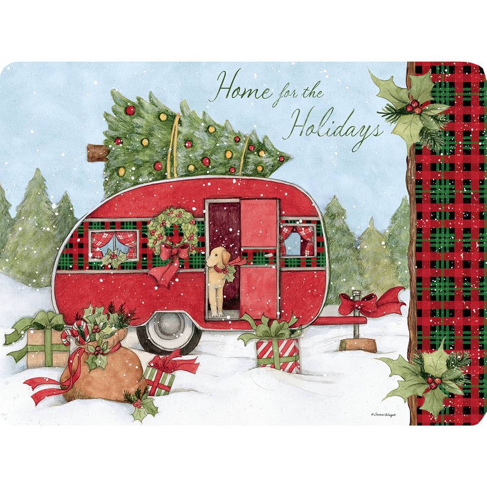 Lang Home for Christmas Cutting Board - Olde Glory