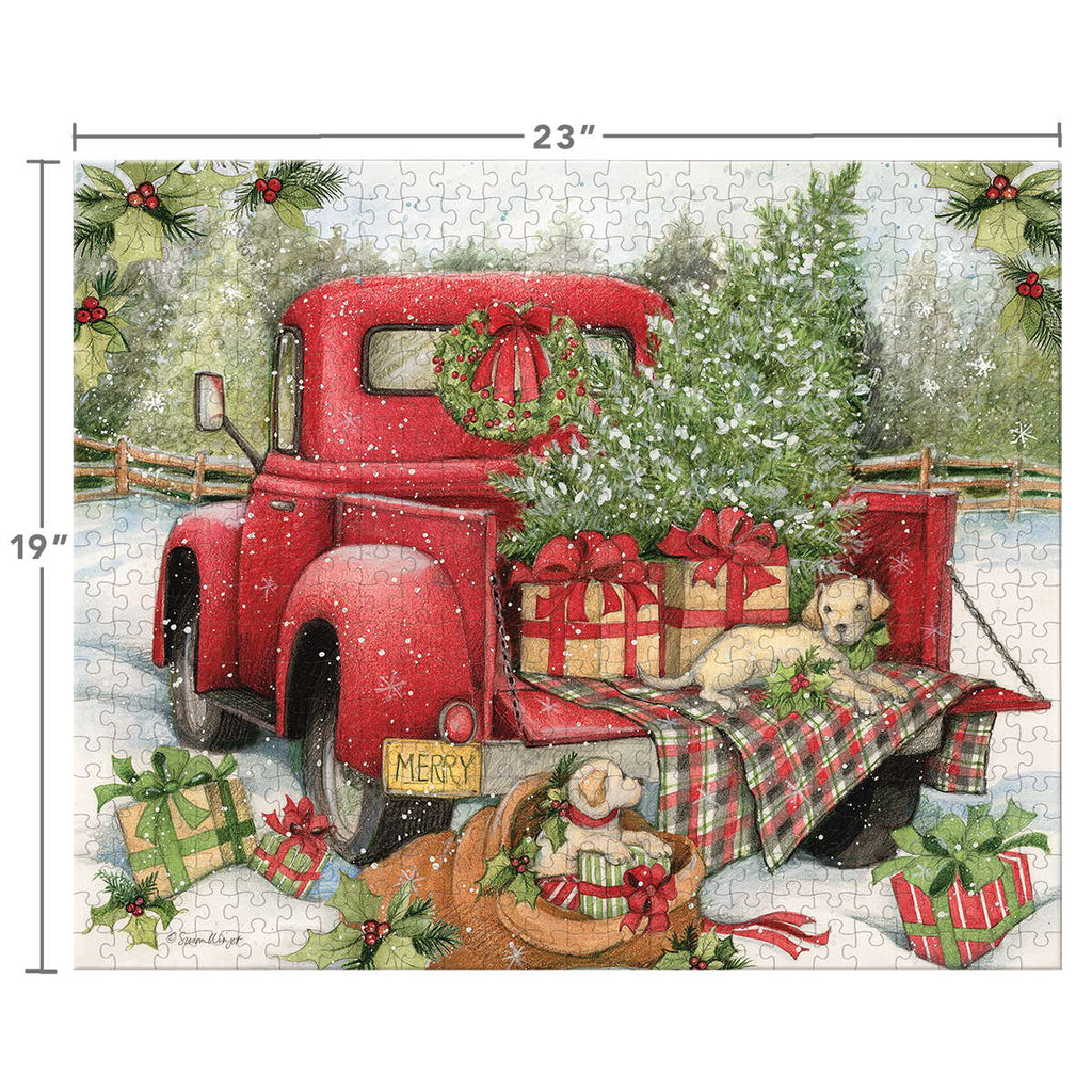 LANG Santa's Truck Christmas Countdown Jigsaws - Olde Glory
